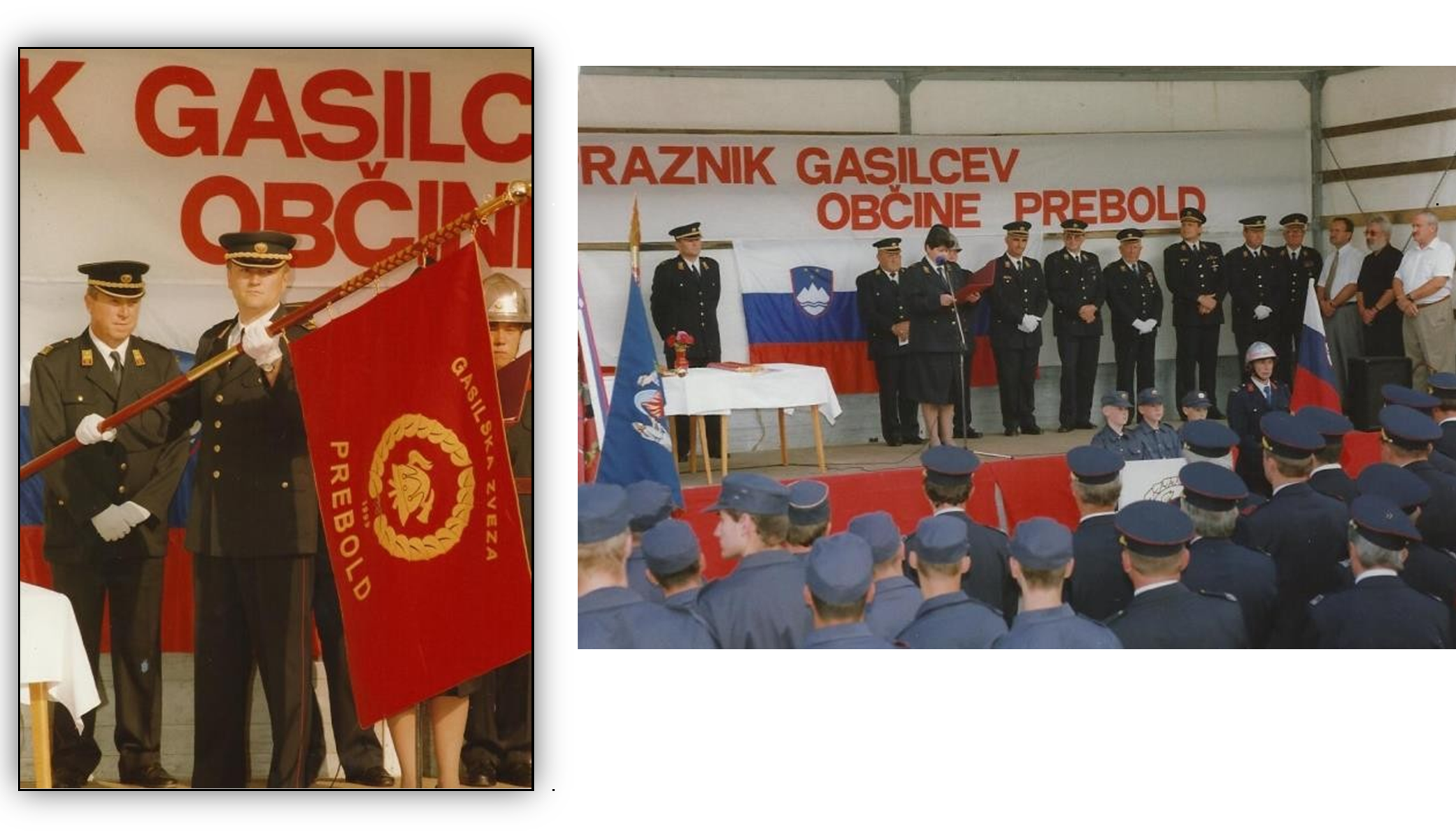 Razvitje prapora in praznovanje Dneva gasilcev GZ Prebold